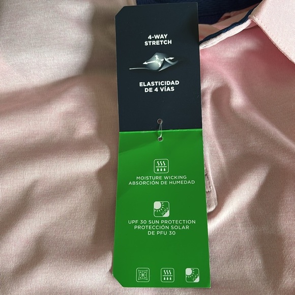 Chaps Golf UPF 30 sun protection short sleeve 4-way stretch, moisture wicking - Picture 6 of 6